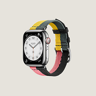 Band Apple Watch Hermès Single Tour 41 mm Casaque | Hermès 